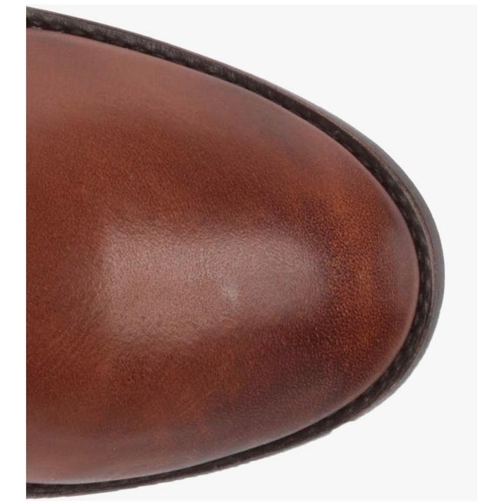 Frye Melissa D Ring Riding Boots Caramel Antique Pull Up Leather Sz 9 NWOB - Picture 4 of 11